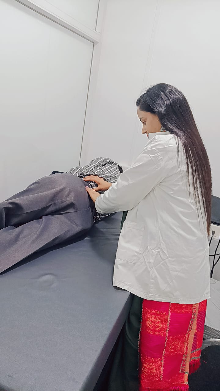 Dr. Mansi's physiotherapy work